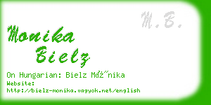 monika bielz business card